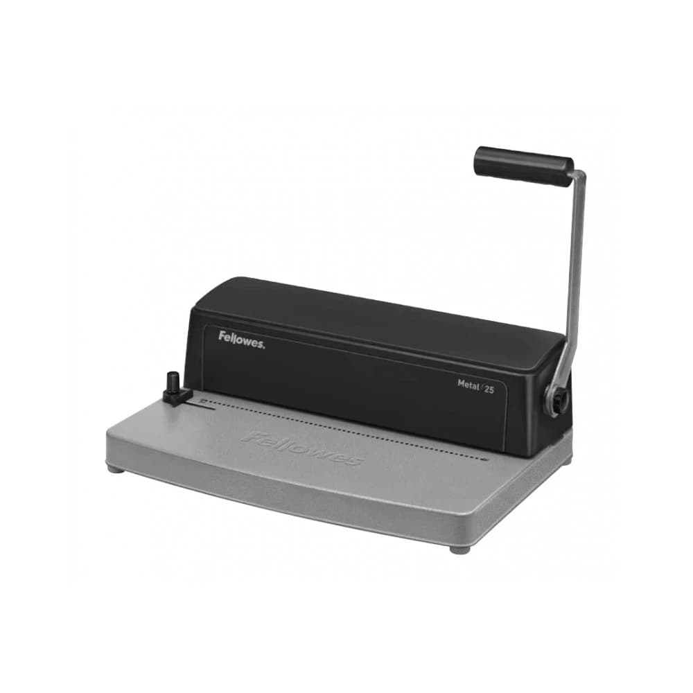 Encadernadora Espiral Metal 25 Manual 450 Folhas Passo:5:1