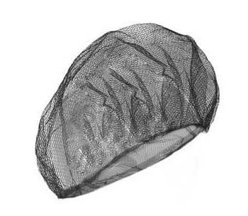 Toucas Proteção Rede Nylon Preto-Pack100un