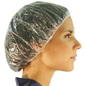 Toucas Plástico Transparente 100un