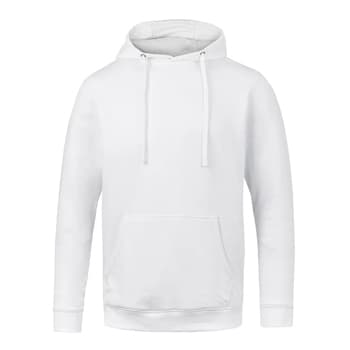 Sweatshirt Algodão 270g Com Capuz Branca Tamanho S