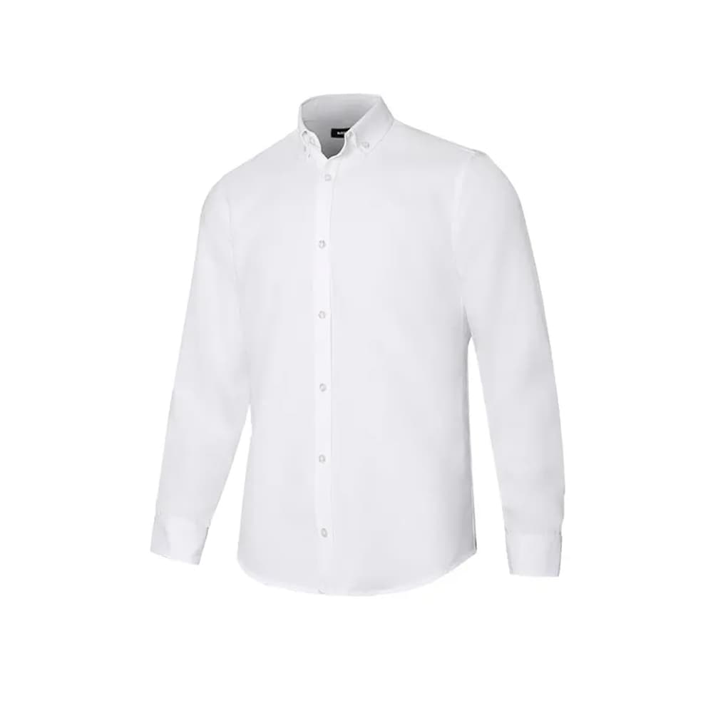 Camisa Manga Comprida Oxford Homem Tamanho M Branco