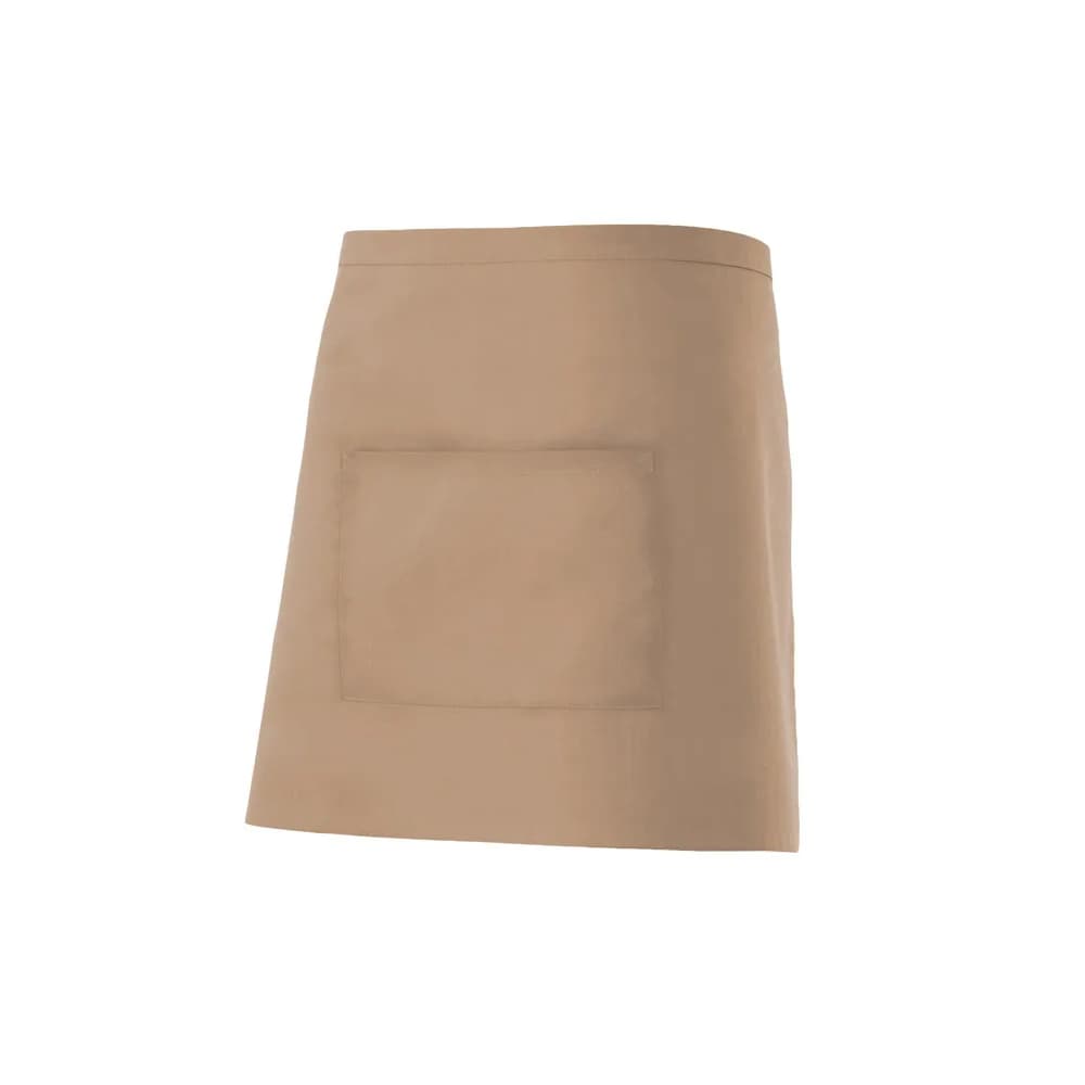 Avental Curto Tamanho Unico Bege