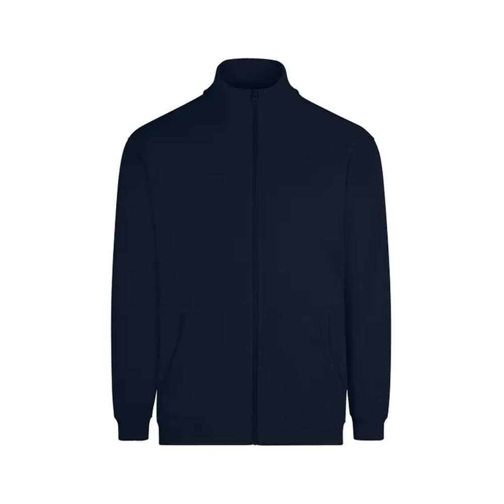 Sweatshirt Algodão 270g Casaco Azul Navy Tamanho L