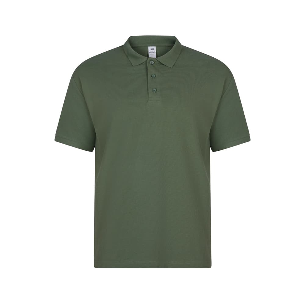 Polo Adulto Manga Curta Algodão 210g Verde Tamanho M