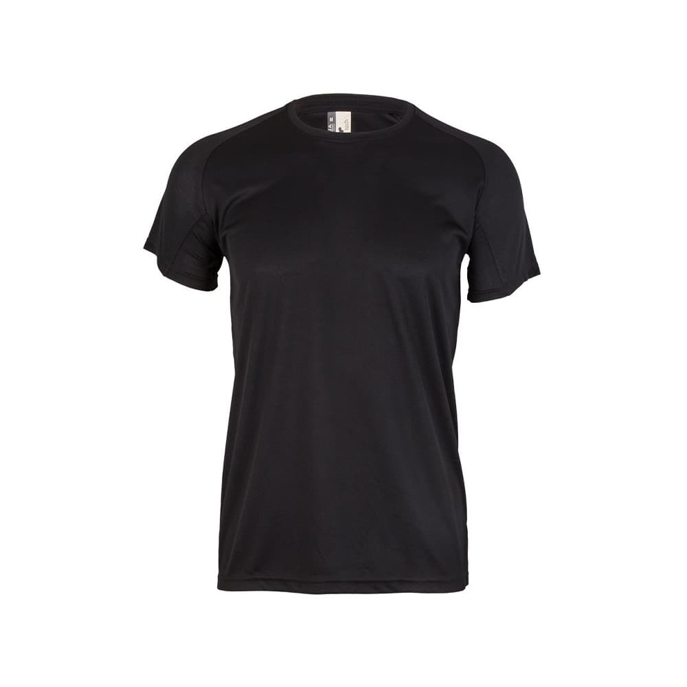 T-Shirt Adulto 100% Poliéster Bird Eye 130g Preto Tamanho L