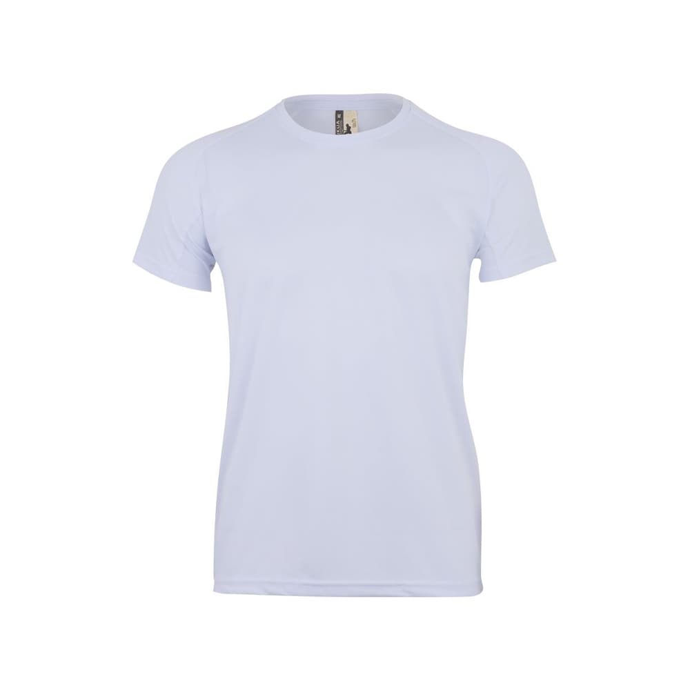 T-Shirt Adulto 100% Poliéster Bird Eye 130g Branco Tamanho L