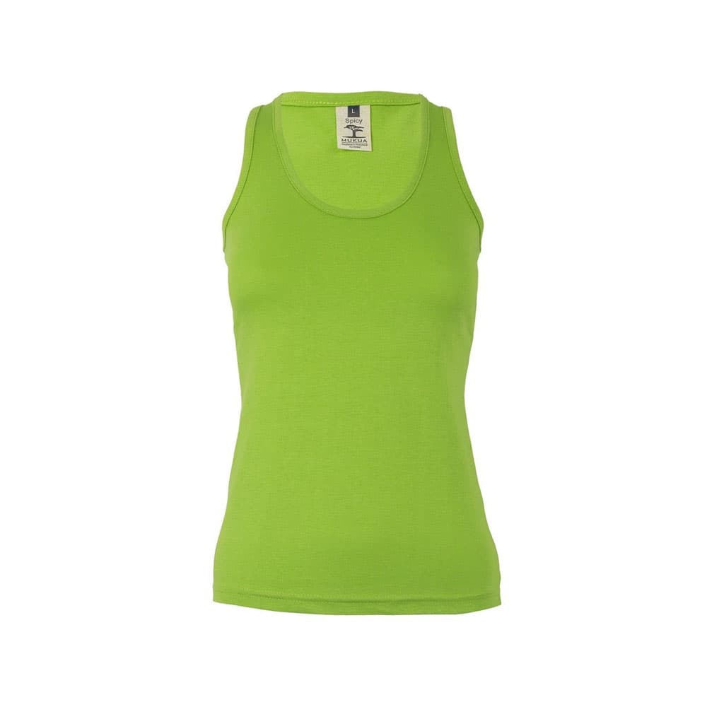 Top Alças Mulher 100% Algodão RingSpun 155g Lima Tam.L