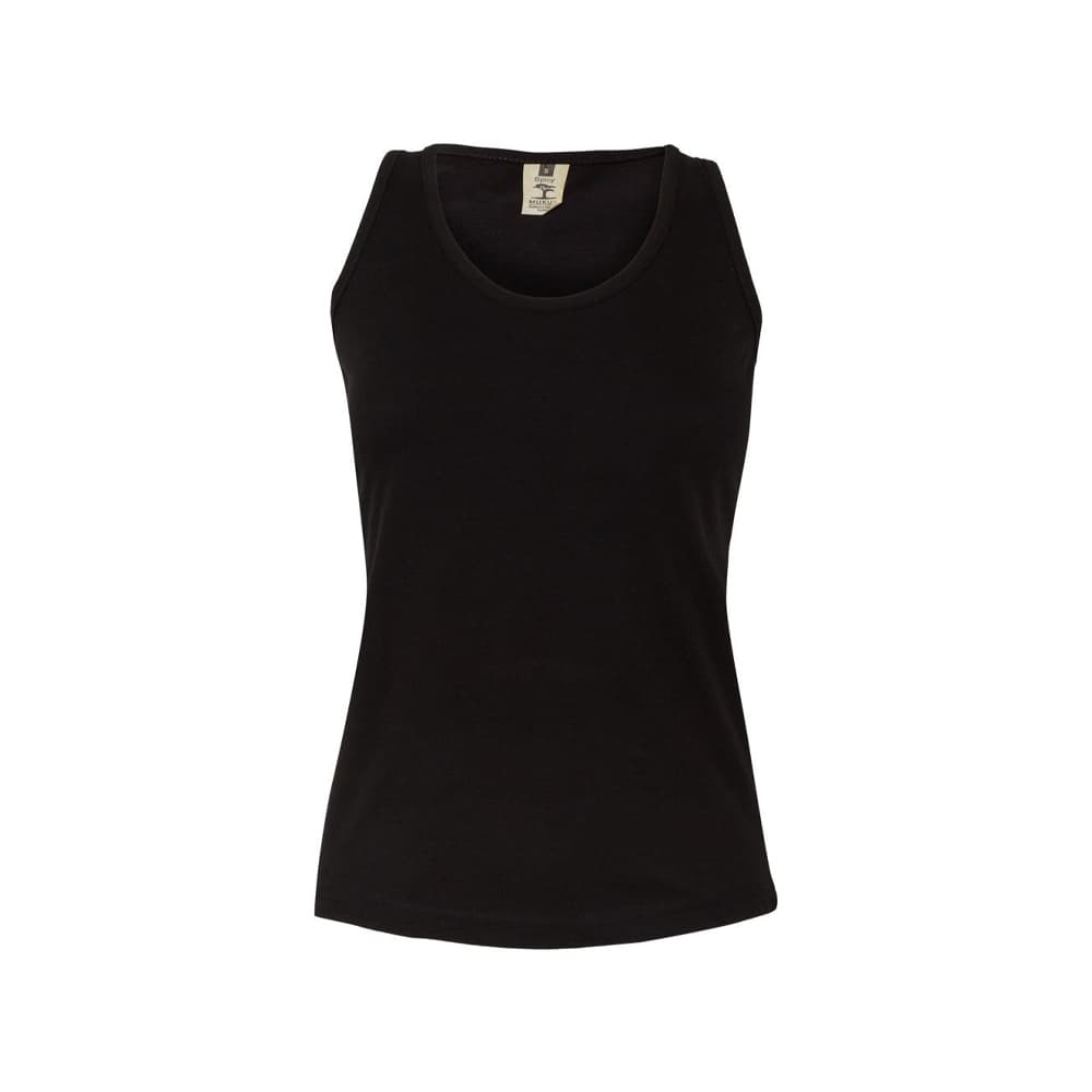 Top Alças Mulher 100% Algodão RingSpun 155g Preto Tam.L