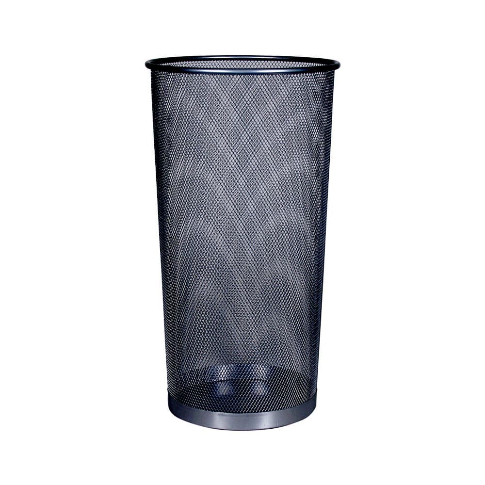 Porta Guarda-Chuvas Metálico de Rede Preto