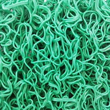 Tapete Malha PVC s/Fundo 14mm Verde Metro Linear