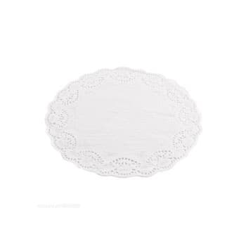 Naperons Papel Redondos 9cm 53g Pack 250un