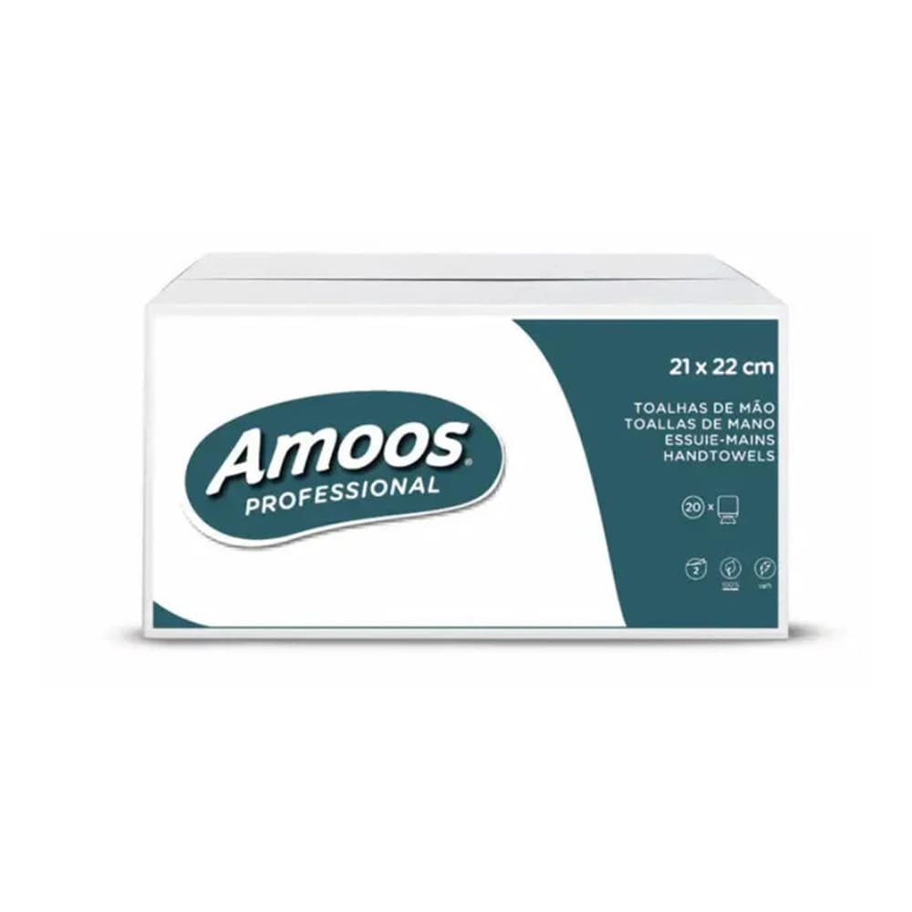 Toalhas Mão ZigZag 21x22 2Fls Amoos Pasta 20x142=2840un