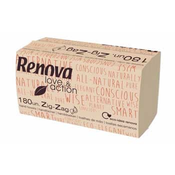 Toalhas Mão ZigZag 21x22cm Renova 2F Love&Action 15x180=2700