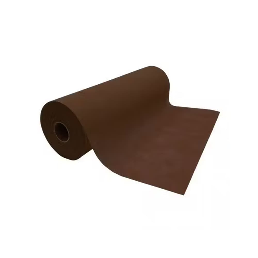 Rolo Toalhas Mesa Decor 0,40mx48m c/Pre-Corte 120cm Castanho
