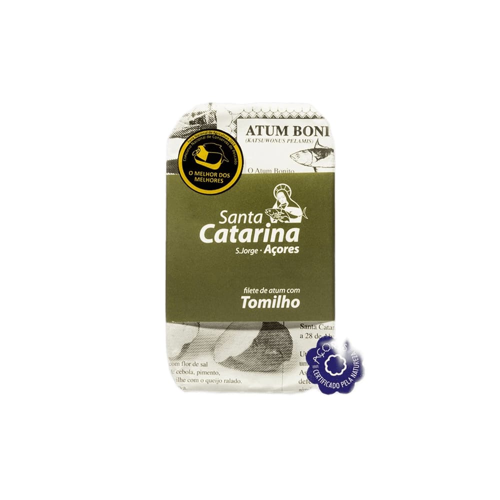 Filete Atum Santa Catarina c/Tomilho 120g