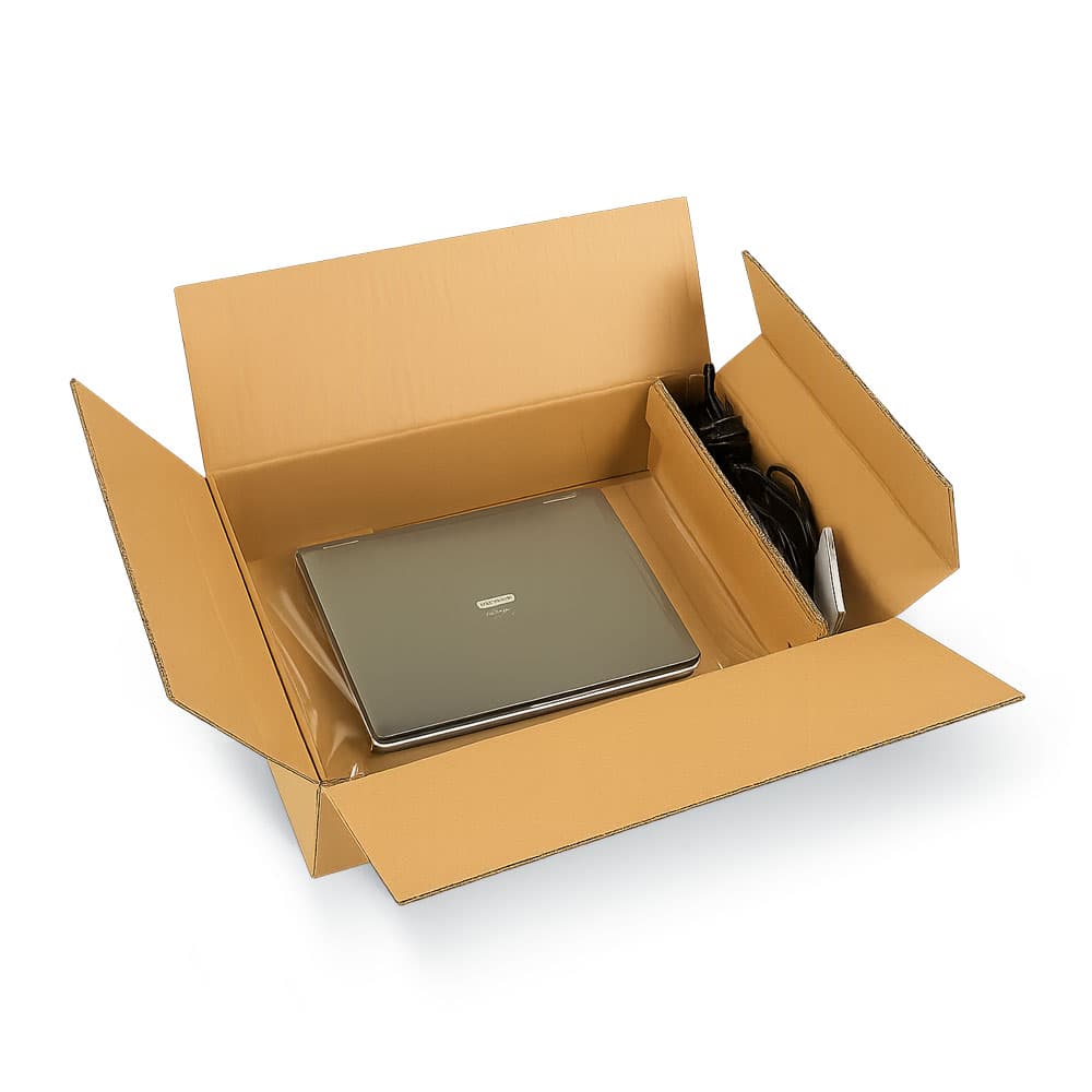 Caixa Sistema de Retenção c/ Filme para Portátil 15 Pol