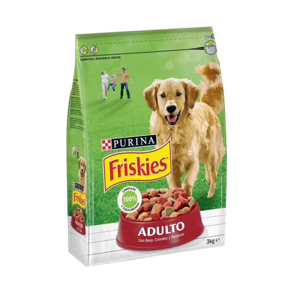 Alimento Seco para Cão Friskies Carne/Legumes Adulto 3Kg