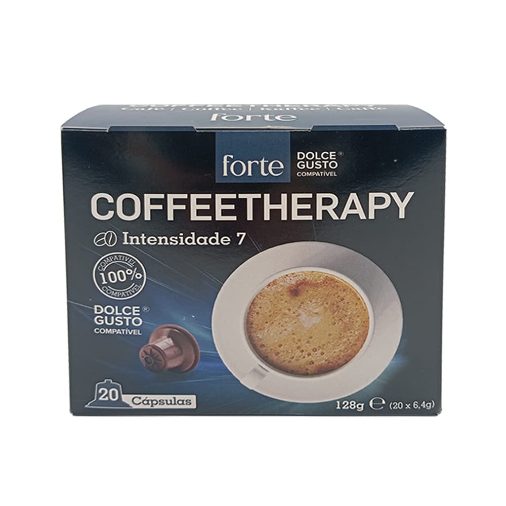 Café Cápsulas p/Dolce Gusto CoffeeTherapy Forte 20un