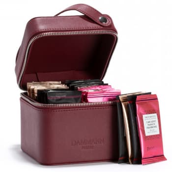 Caixa Coffret Mala Chás 4 Sabores 32 Bolsas Journey