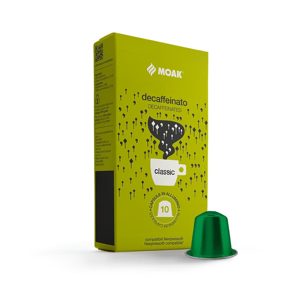 Café Cápsulas p/Nespresso MOAK Descafeinado 10un
