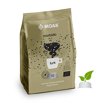 Café Cápsulas ForYou Single Compostável Suave Funk 100un