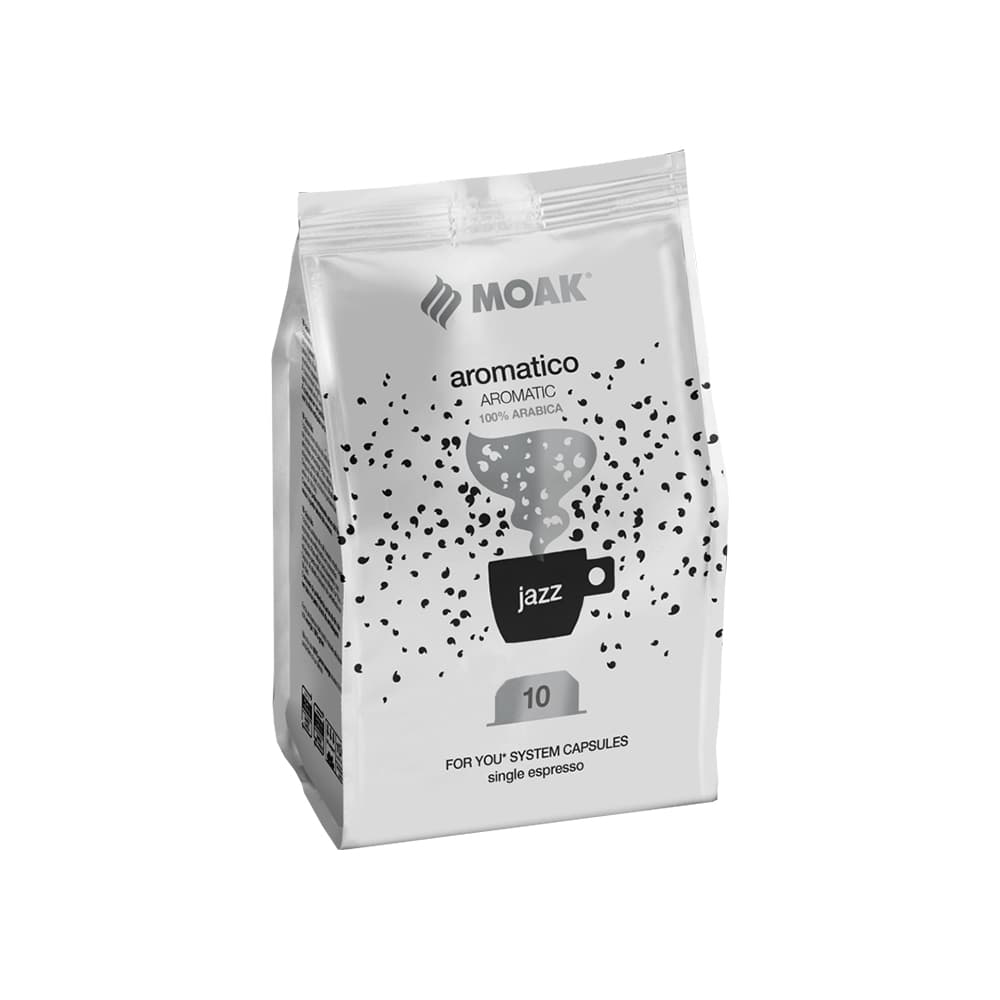 Café Cápsulas ForYou Single MOAK Aromatico Jazz 100un