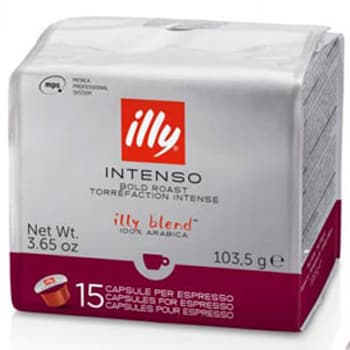 Café Cápsulas MPS ILLY Tosta Escura 15un