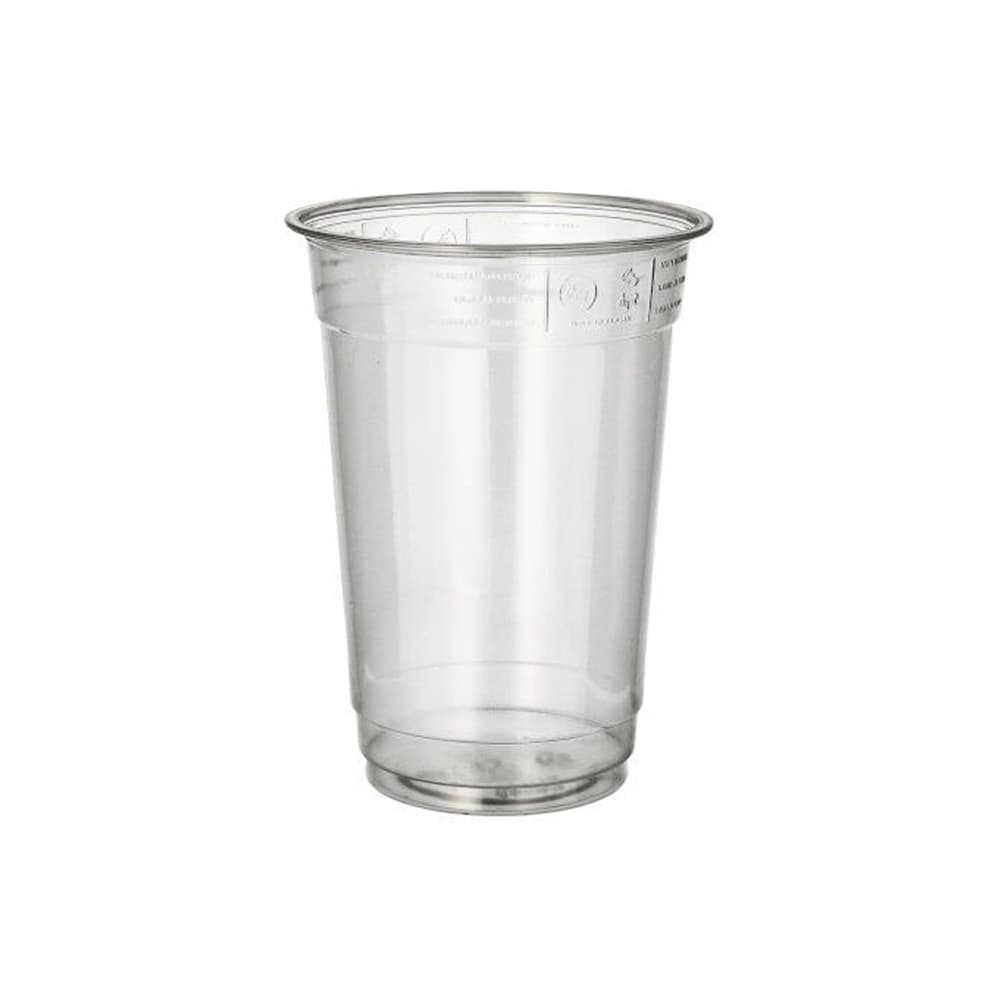 Copos 300ml PET 11,7cm Transparente 50un