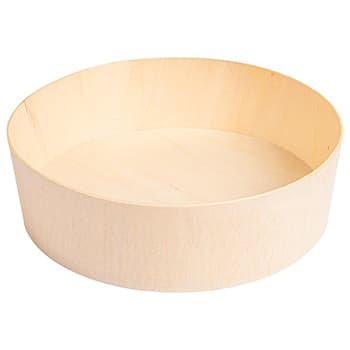 Taça Madeira Ø 15,5x4,5cm Natural 25un