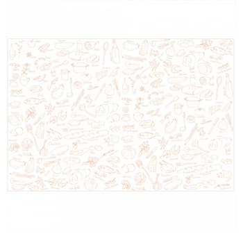 Papel Charcutaria 35x52cm Branco/Pergaminho 500Folhas