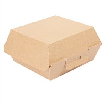 Caixa Hamburguer THEPACK 6,2x12,5x13cm Natural 50un