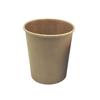 Embalagem Redonda Alimentar 920ml Cartão Kraft s/Tampa 25un