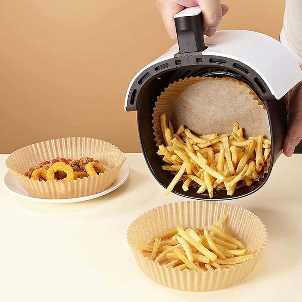 Formas Papel Air Fryer Redondas 16cm 50un