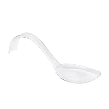 Colheres Aperitivos Reutilizáveis Transparente 50un