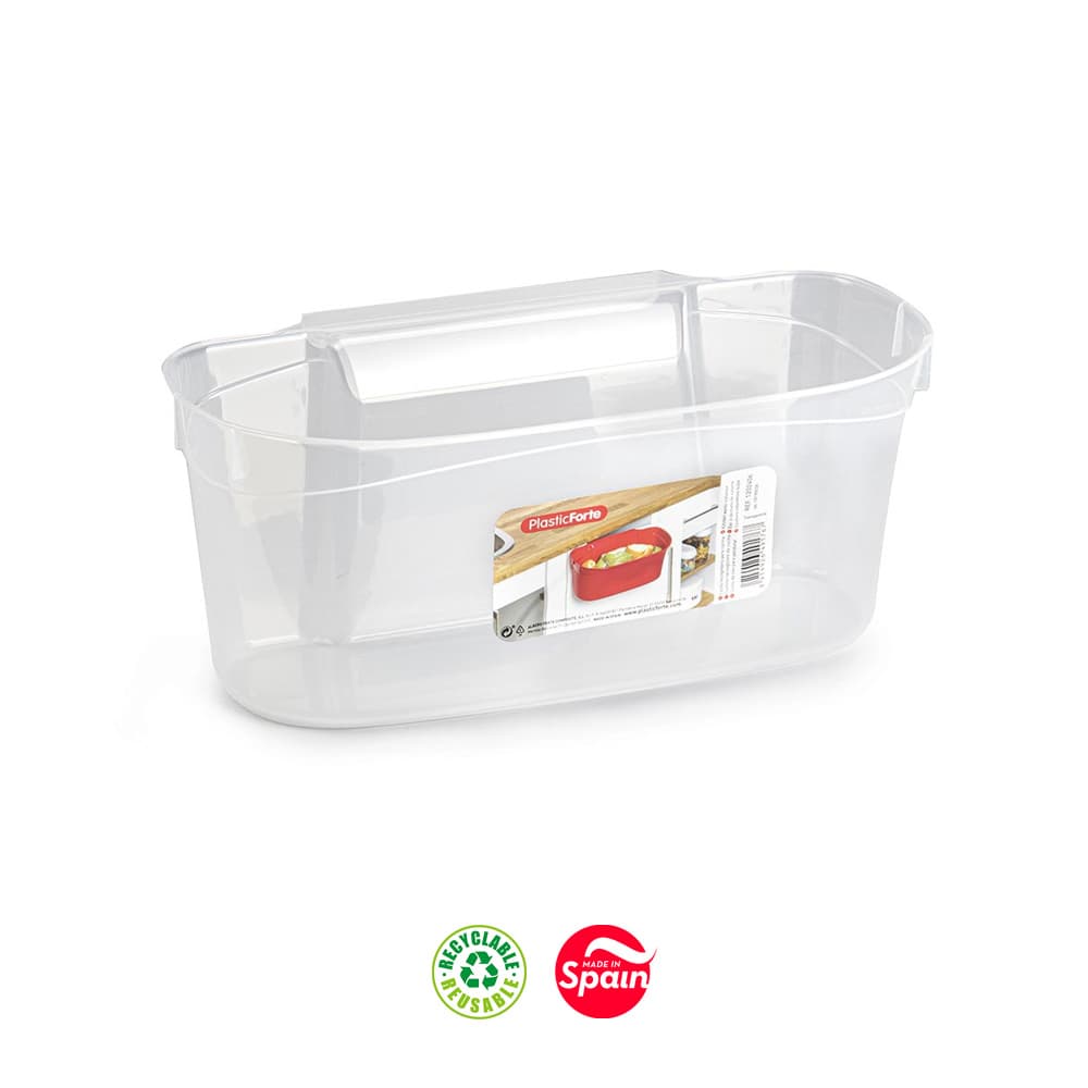 Cesta de Lixo para Pendurar Transparente