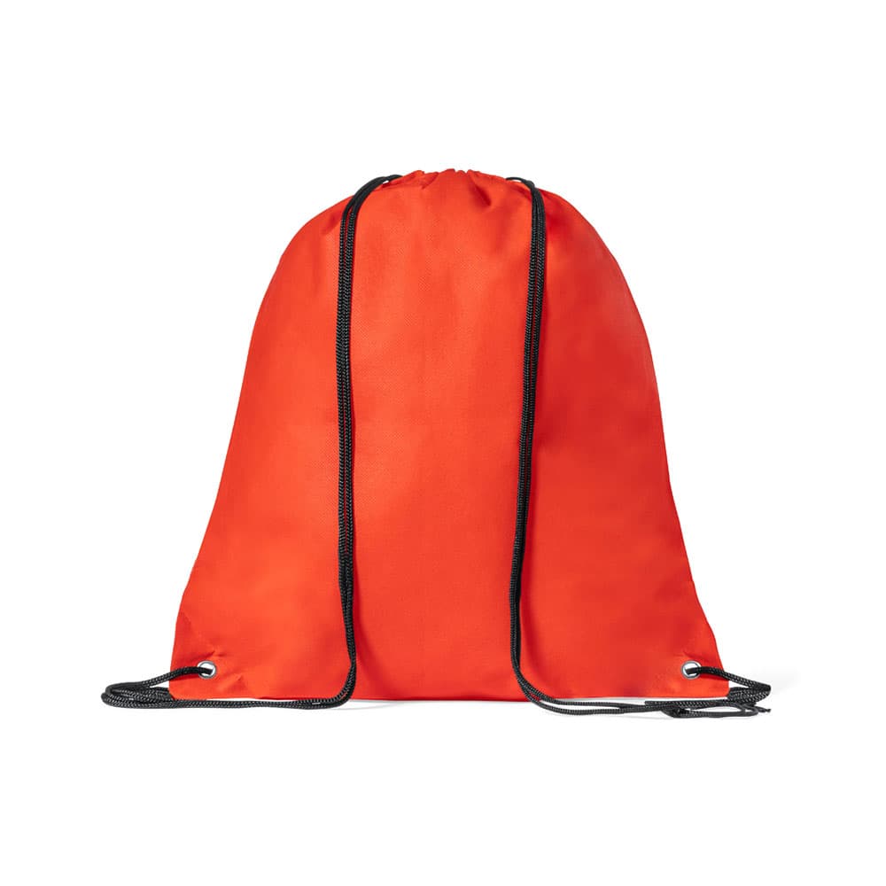 Saco Mochila Non-Woven 37x41cm com Ilhós Vermelho