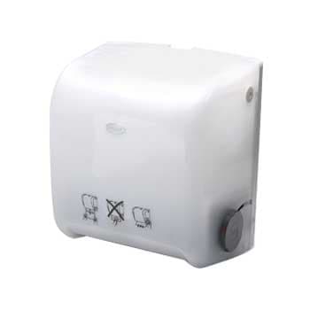 Dispensador Toalhas Rolo c/Auto Corte BulkySoft Branco