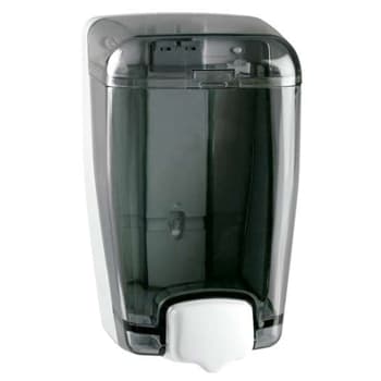 Saboneteira Enchimento Plástico Azur Preto Transparente 1L