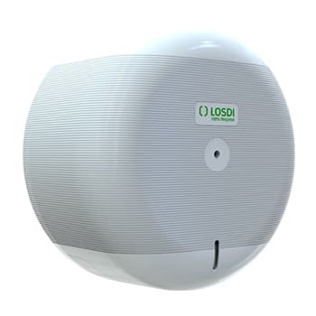 Dispensador Papel Higiénico Ext Central 110mm Branco