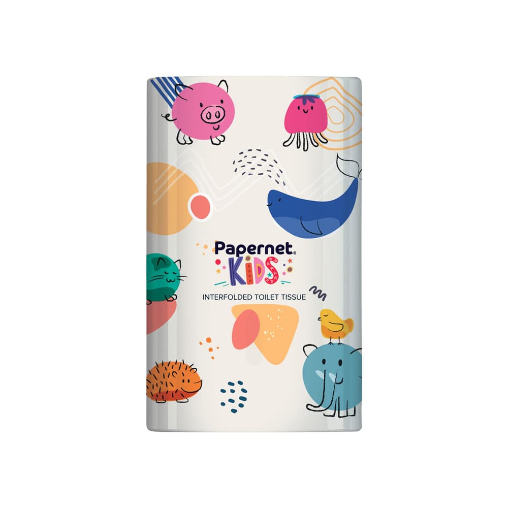 Dispensador Papel Higiénico Folha Folha Papernet Kids Puppie