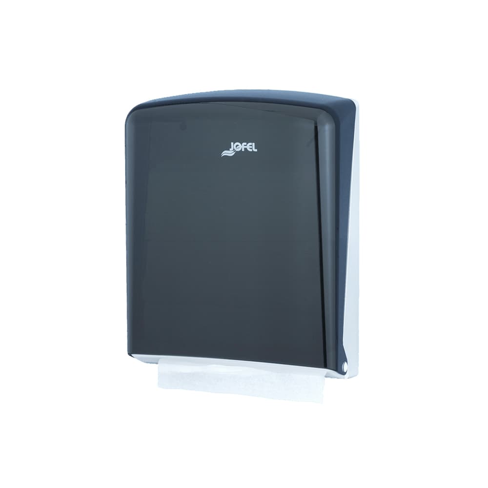 Dispensador Toalhas Mão Zig-Zag Fumado