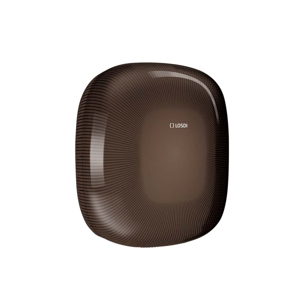 Dispensador Toalhas Mão Zig-Zag Star Losdi Preto