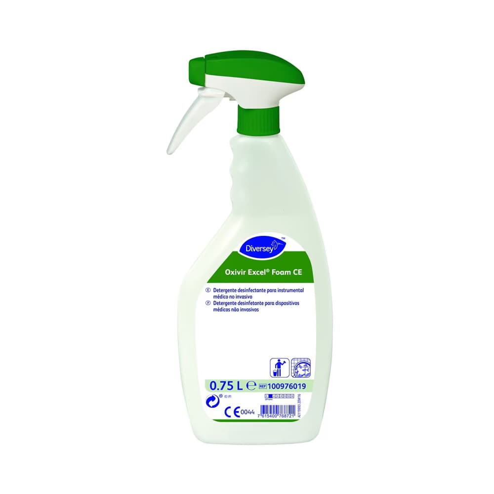 Detergente Desinfetante Oxivir Excel Foam CE 750ml