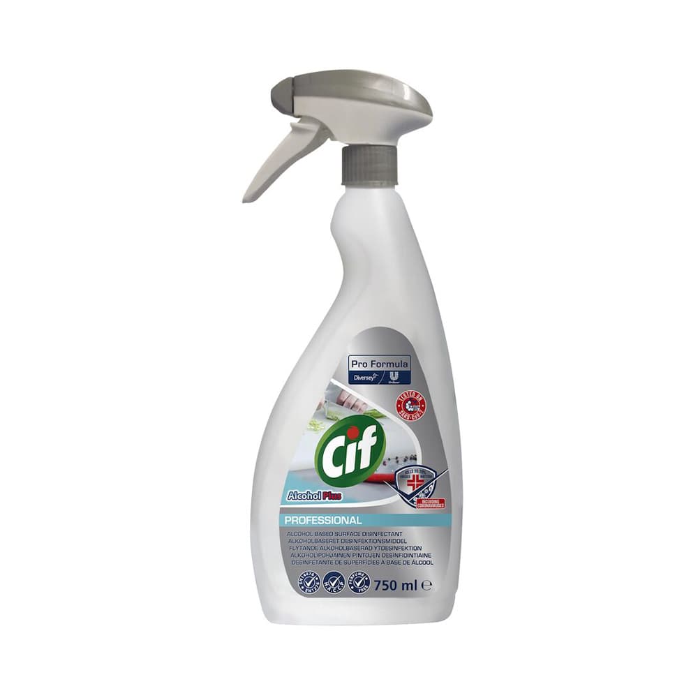 Detergente Desinfetante Cif PF Alcohol Plus 750ml