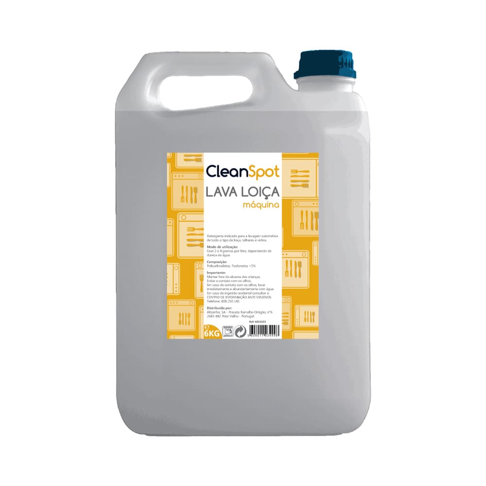 Detergente Máquina Loiça Líquido Cleanspot 5L