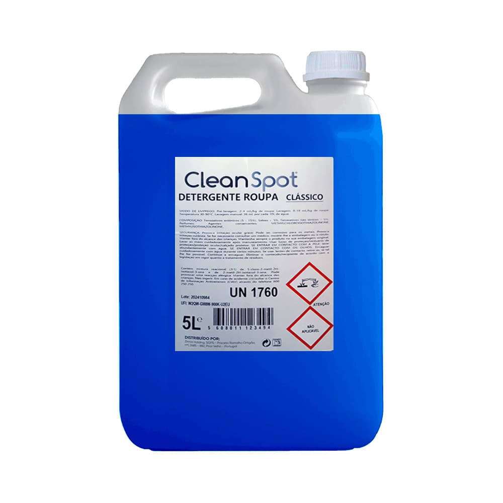 Detergente Líquido Máquina Roupa CleanSpot 5L