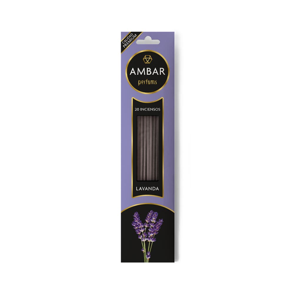 Incenso Sticks Ambar Lavanda 20un