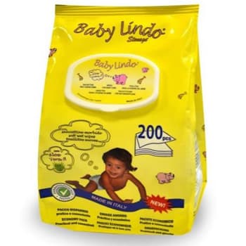 Toalhitas Baby Lindo Aloe Vera Pop Up 200un