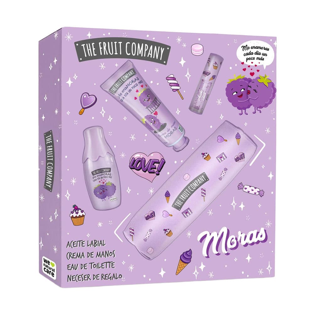 Coffret The Fruit Company Amora 4 Peças