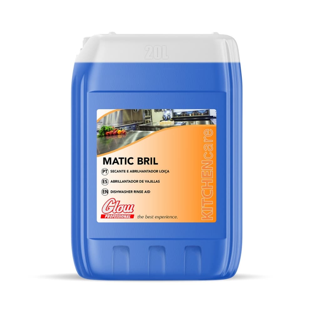 Secante e Abrilhantador Máquina Loiça Matic Bril Glow 5L